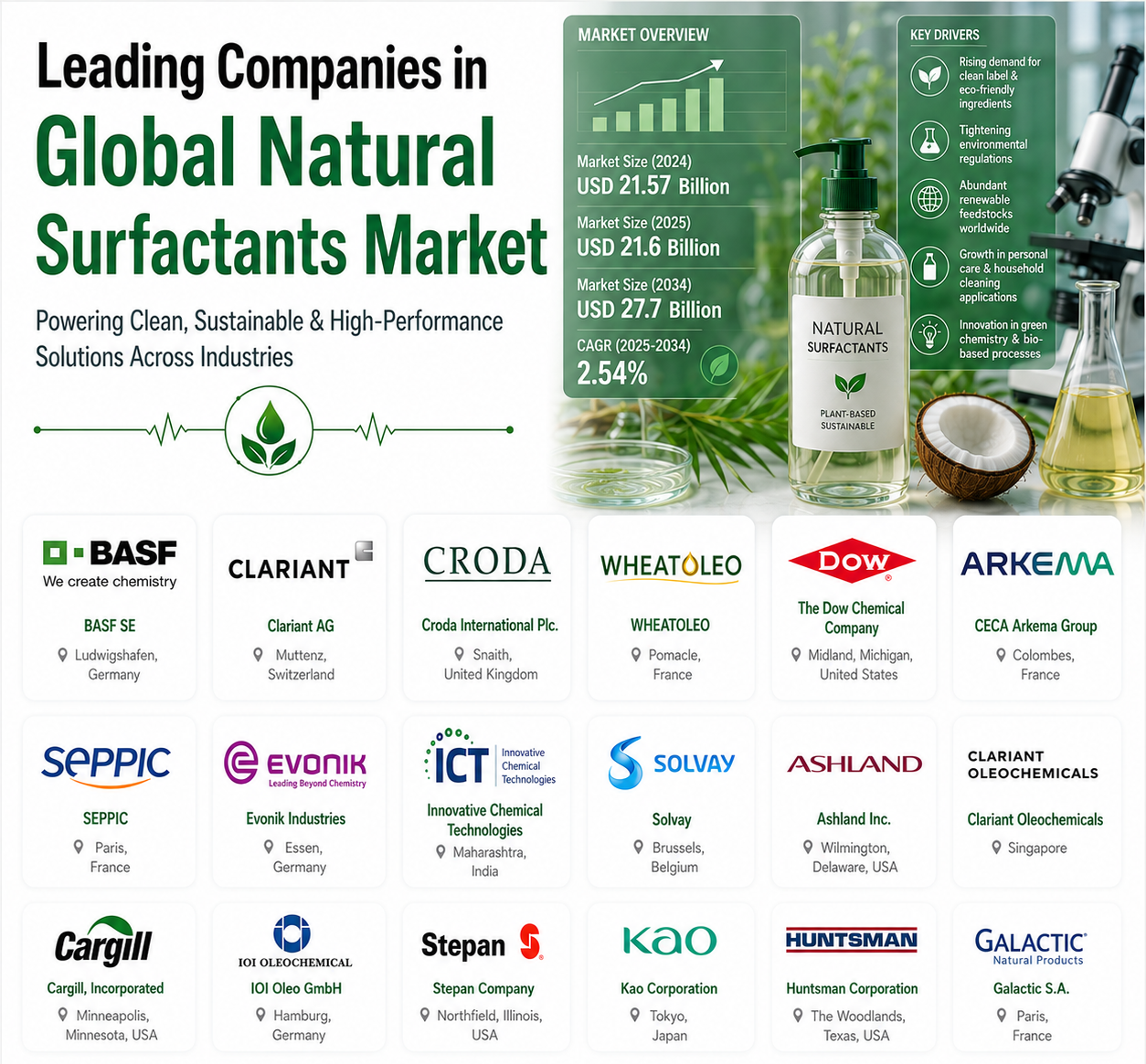 Global Natural Surfactants Market