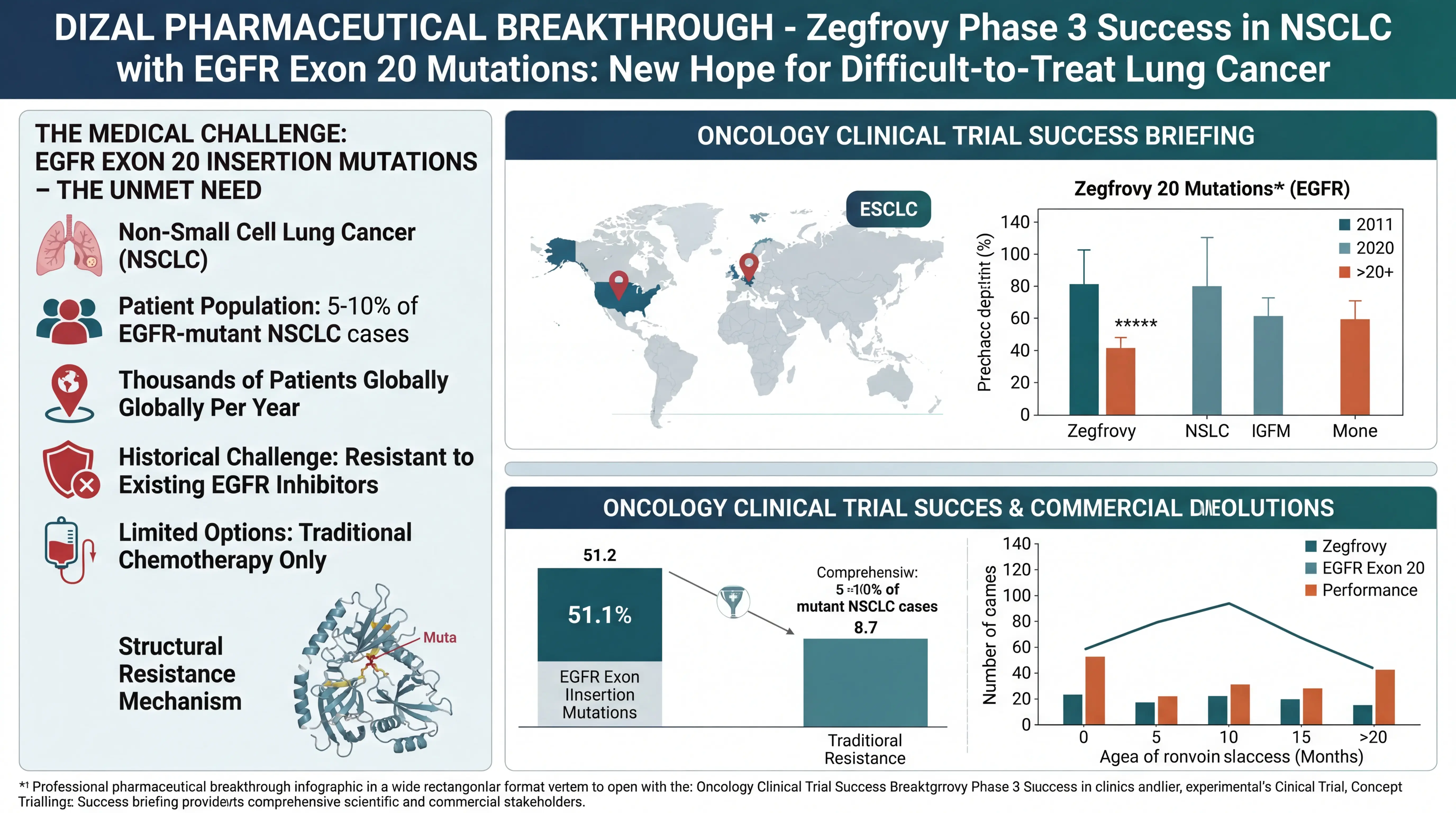 Dizals Zegfrovy Shows Strong Phase 3 Results for Resistant Lung Cancer Mutations