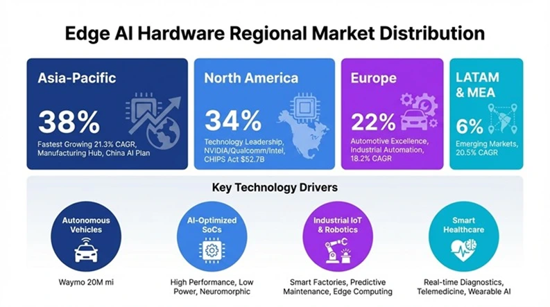 Edge AI Market Regional Distribution
